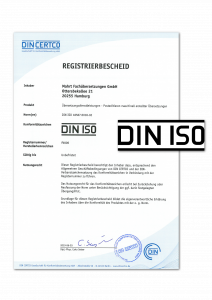 Registrierbescheid