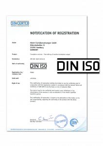 Notification of Registration